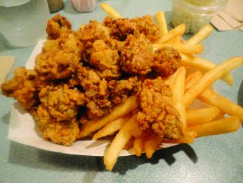 Darrell's Seafood Restaurant Manteo, Fried Oysters