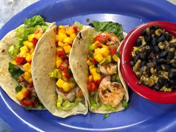 Darrell's Seafood Restaurant Manteo, Fish or Shrimp Tacos
